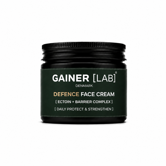 Defence face cream + valgfri hårvoks