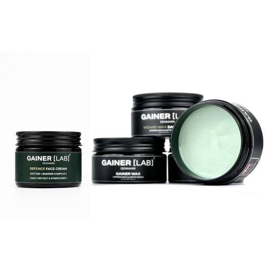 Defence face cream + valgfri hårvoks